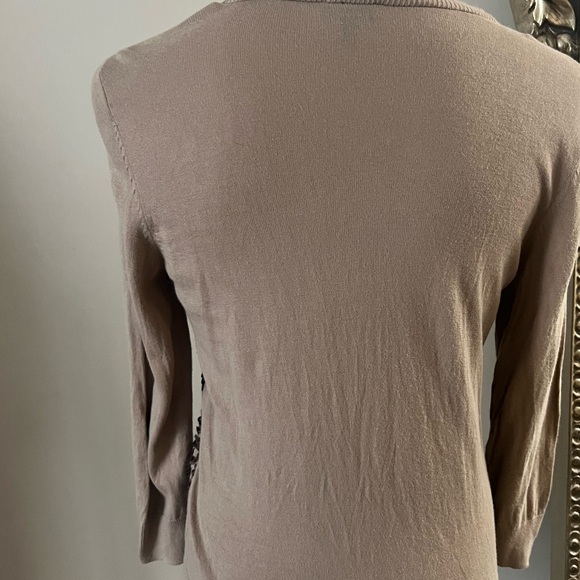 Sequin cardigan with snap button closure - Picture 6 of 8